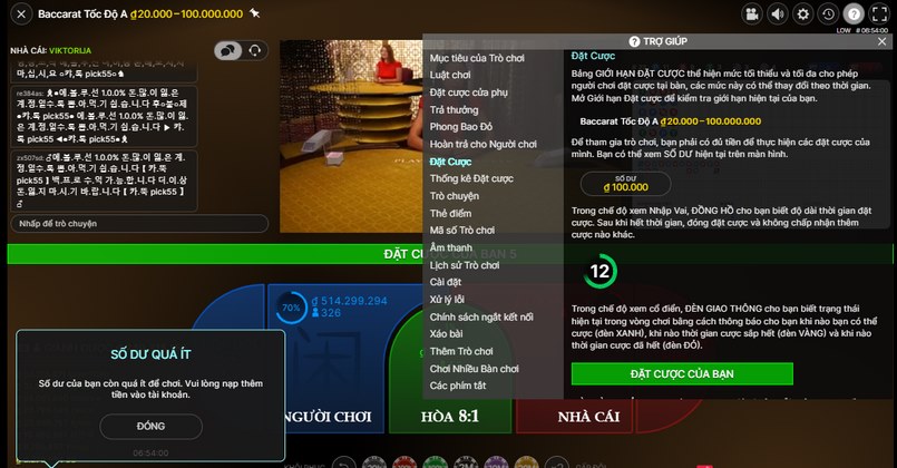 cách chơi baccarat online