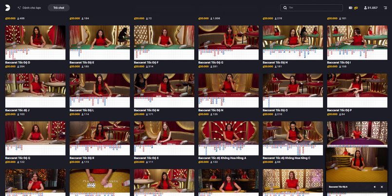 cách chơi baccarat online