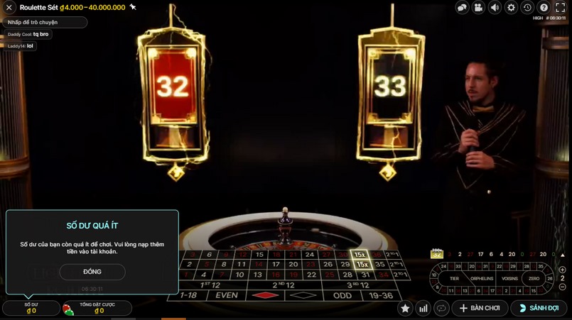 cách chơi Roulette