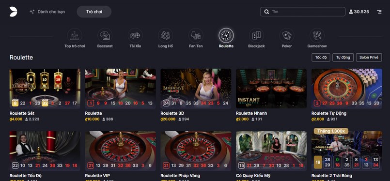 cách chơi Roulette