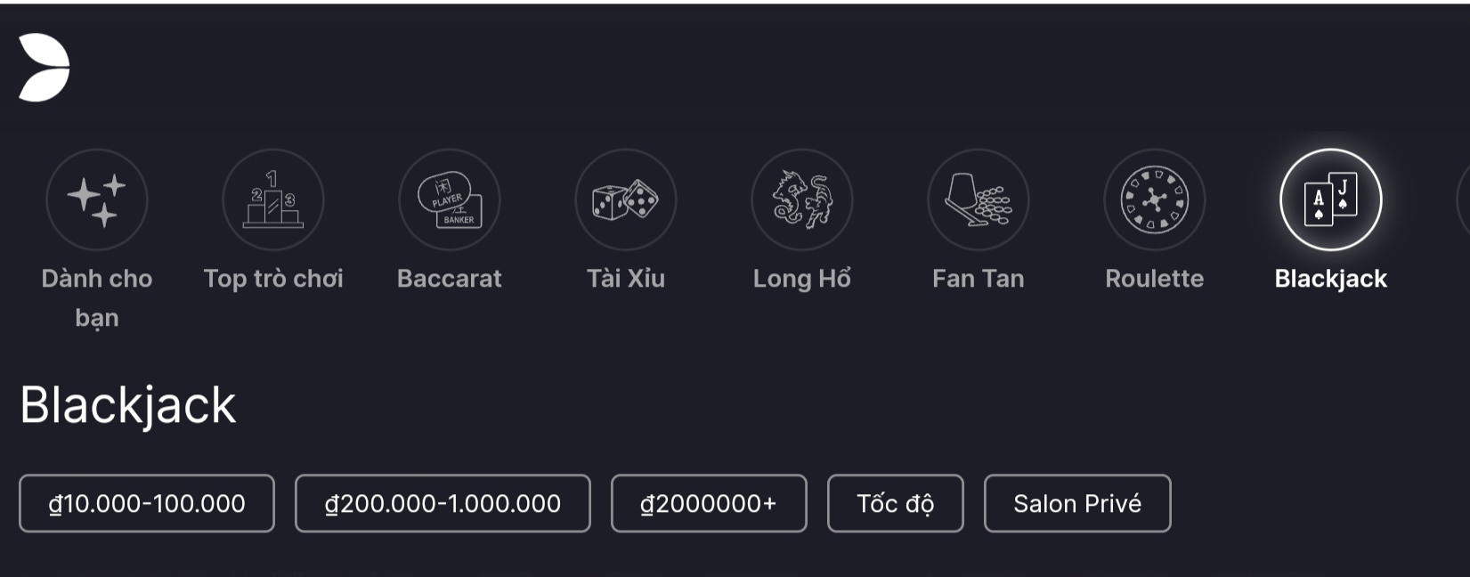 cách chơi blackjack online