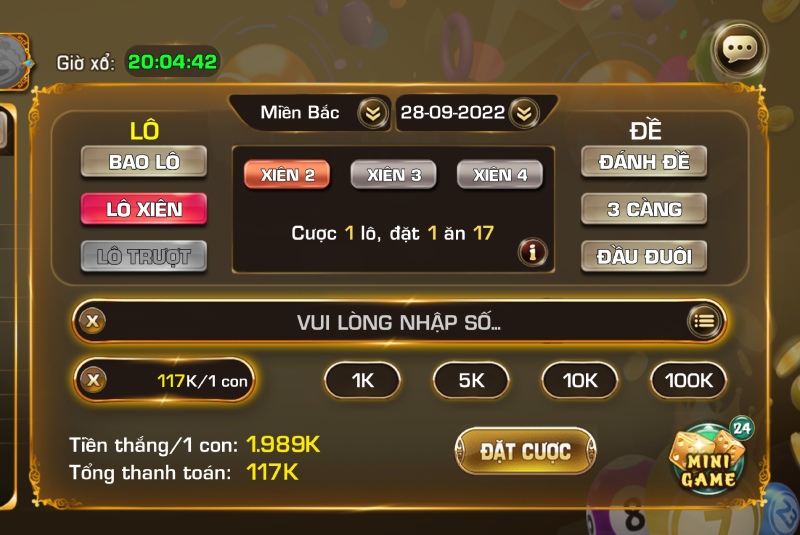 cách tính tiền đề miền bắc iwin club