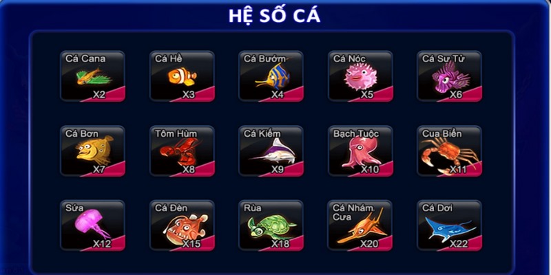 game bắn cá bá chủ đại dương