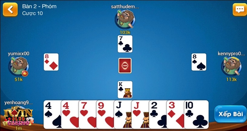 cách chơi phỏm tái gửi ù đền