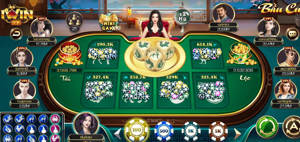 chơi Bầu Cua online