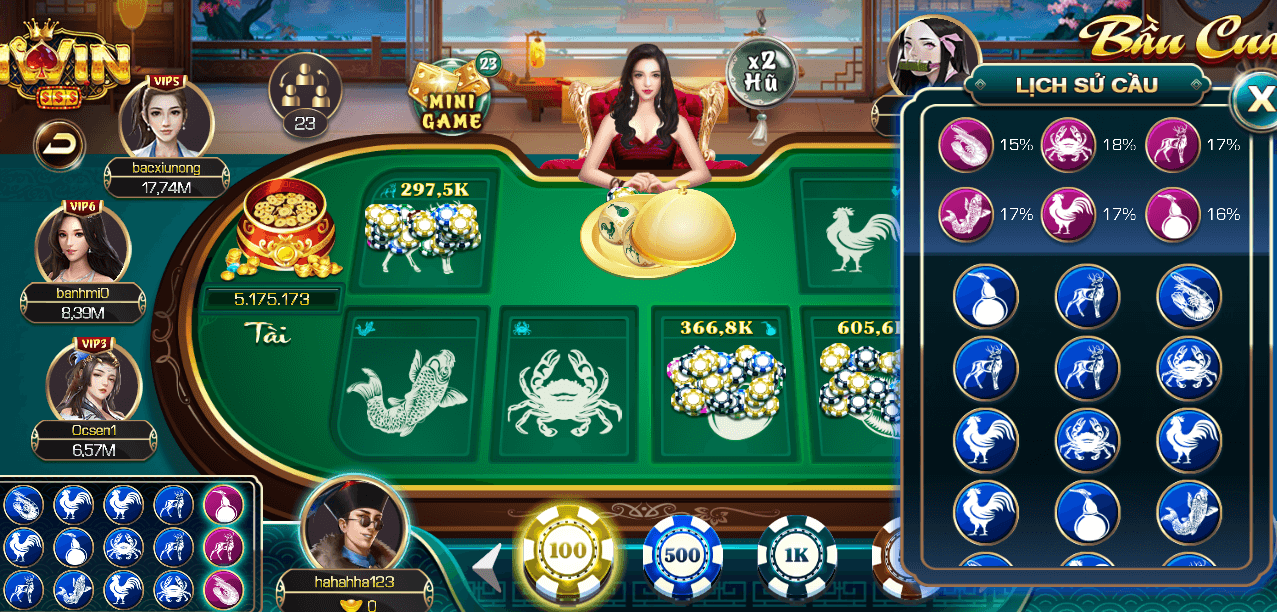 chơi Bầu Cua online