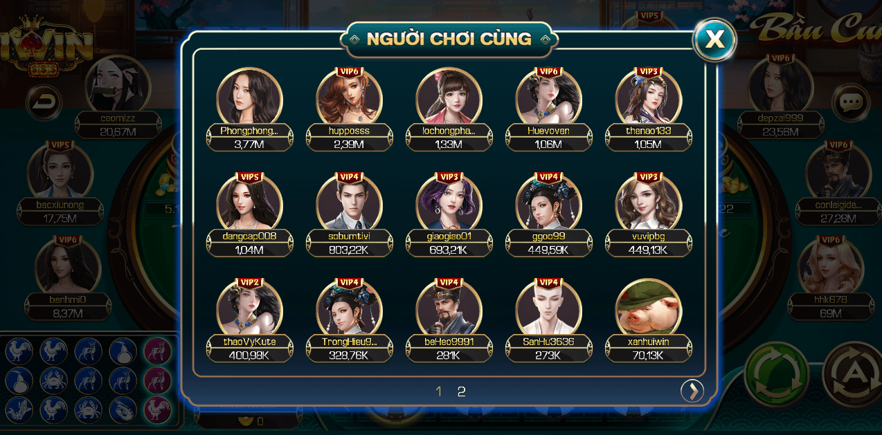 chơi Bầu Cua online
