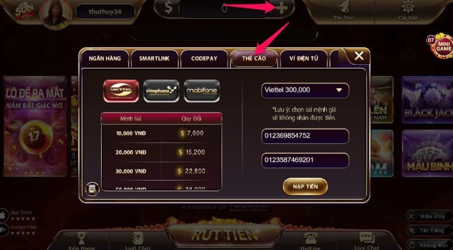 Cổng game rút tiền nhanh nhất