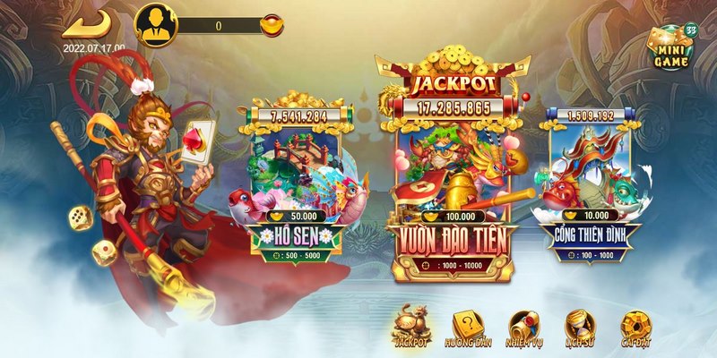 Game bắn cá Tây Du cổng iwin club
