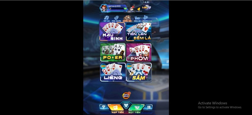 iwin club giới thiệu sảnh game win79