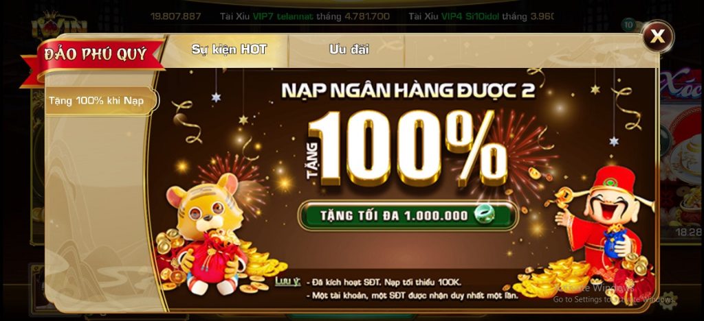 Sự kiện game iwin, iwinclub