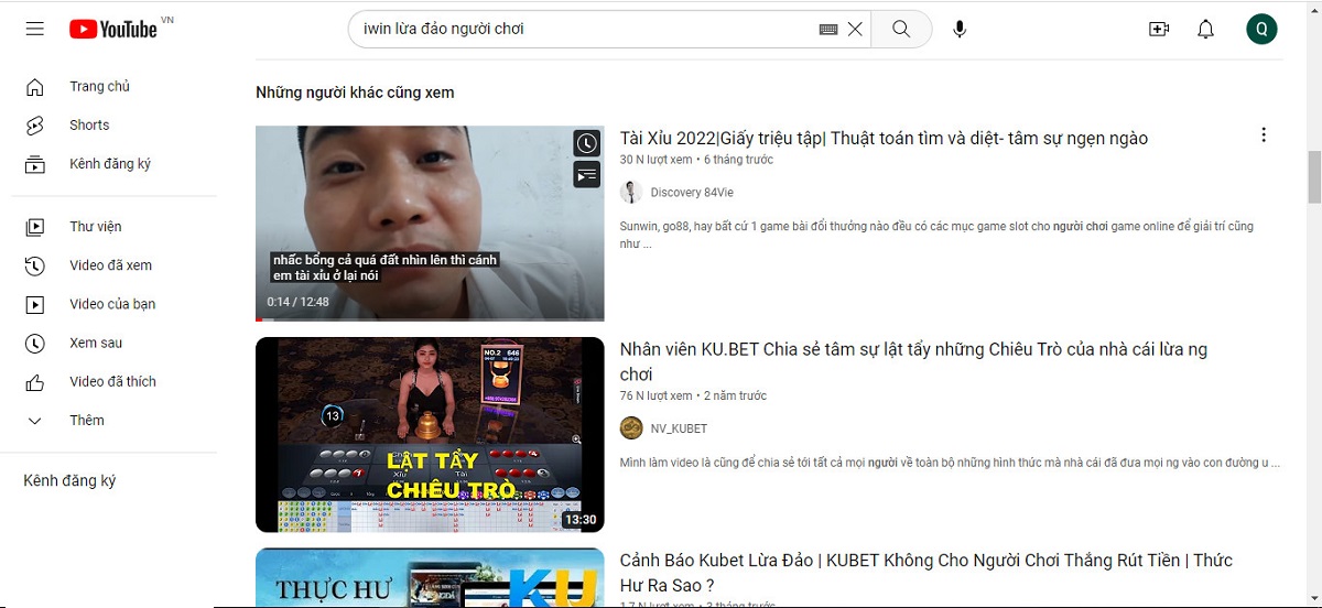 thực hư về phốt iwin trên youtube