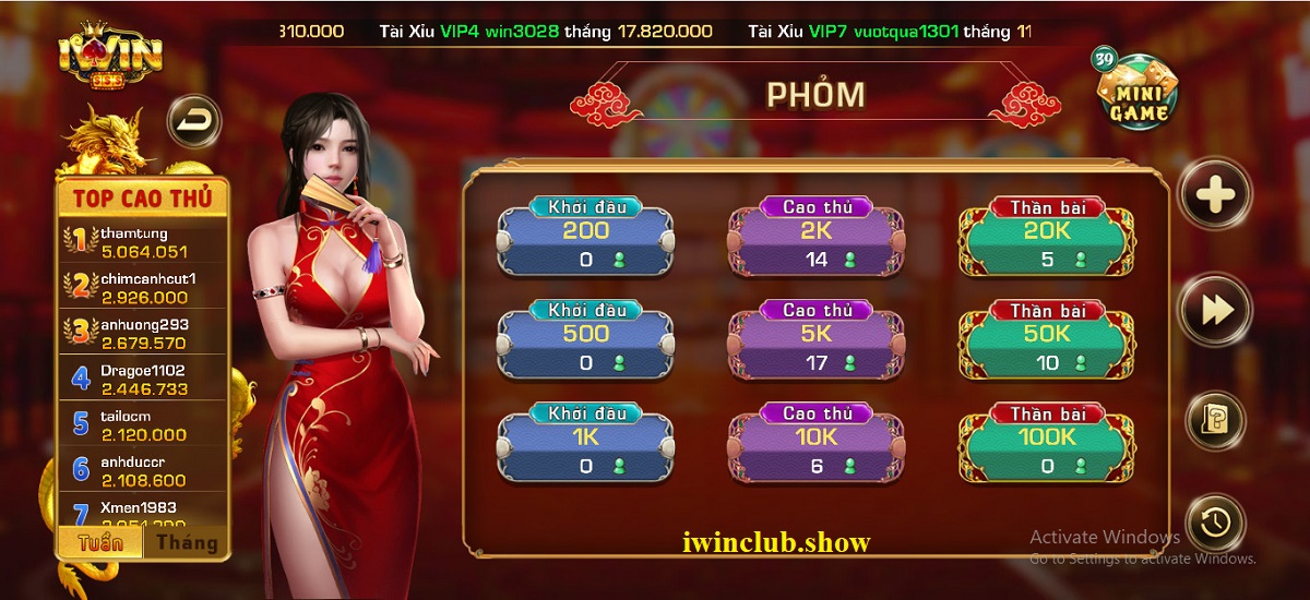 Chơi game đánh bài iwin, gian lận khi đánh quây